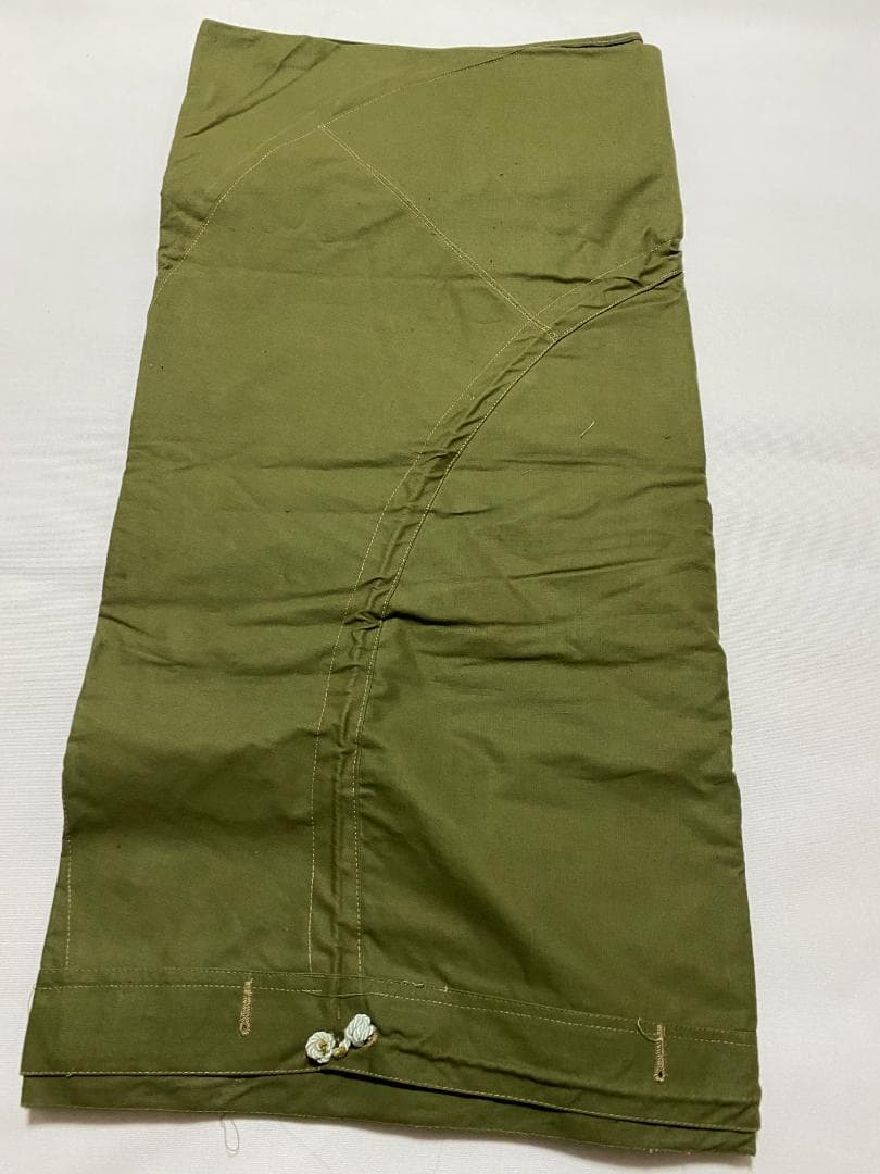 ルーマニア軍 テントシート ポンチョ デッドストック オリーブ