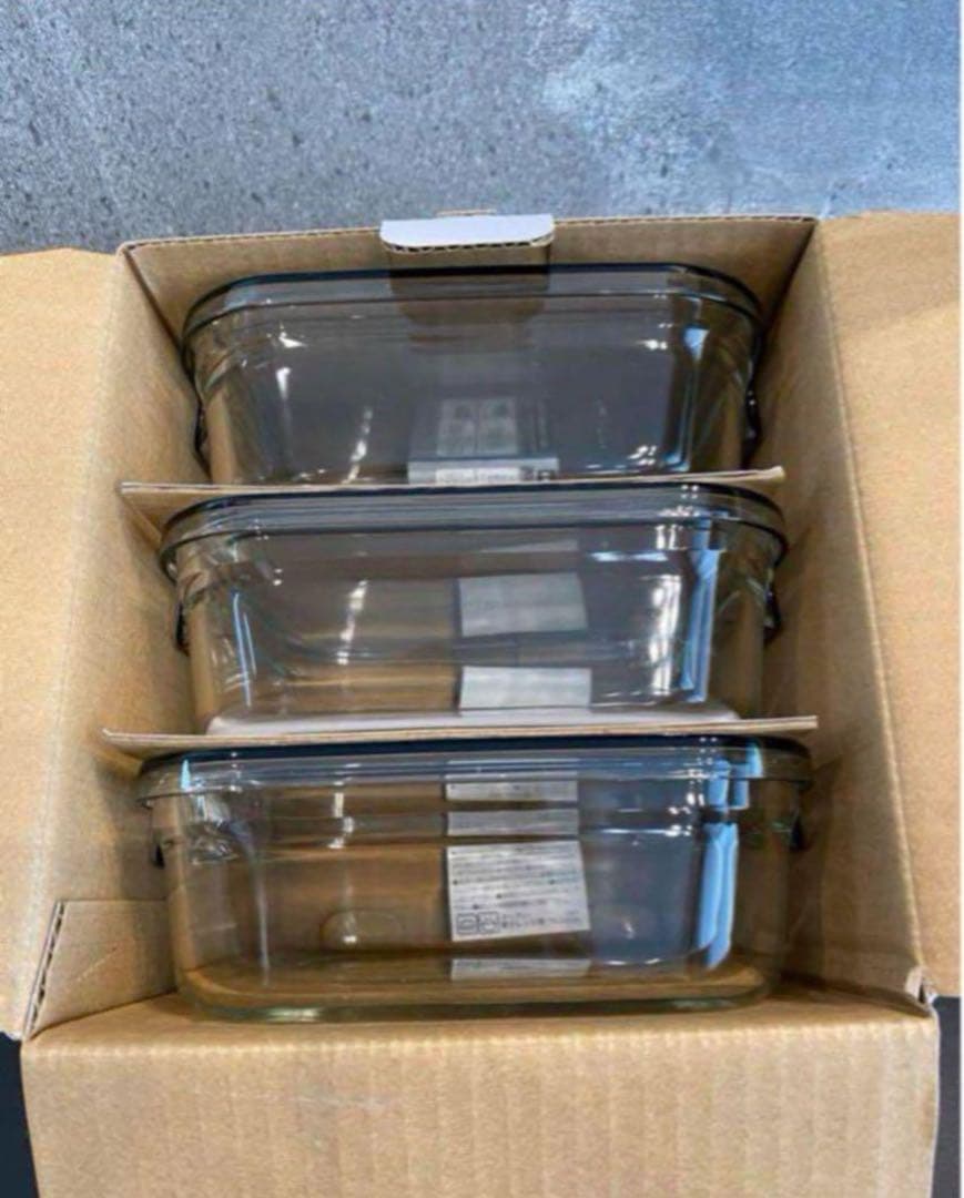 iwaki 保存容器 500ml×2個 & 800ml×3個セット