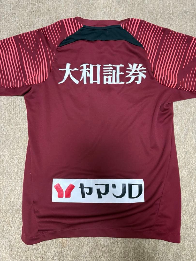 【最新版】【美品】【超希少サイズ】ヴィッセル神戸　プロ支給品　長袖練習着