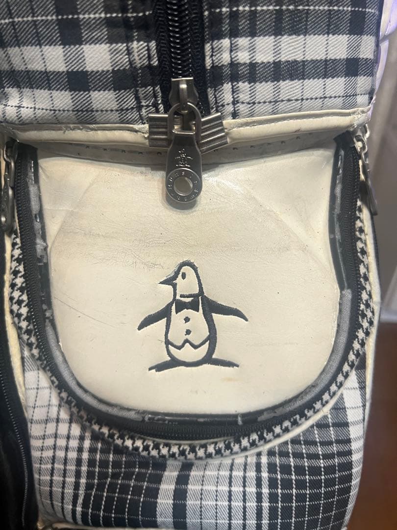 Munsingwear チェック柄 ゴルフバッグ