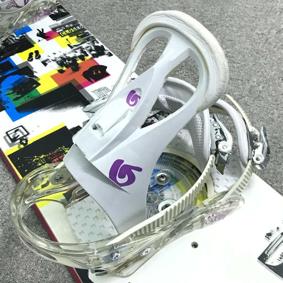 9万セット■WAX済■BURTON ボード ビンディング レディース