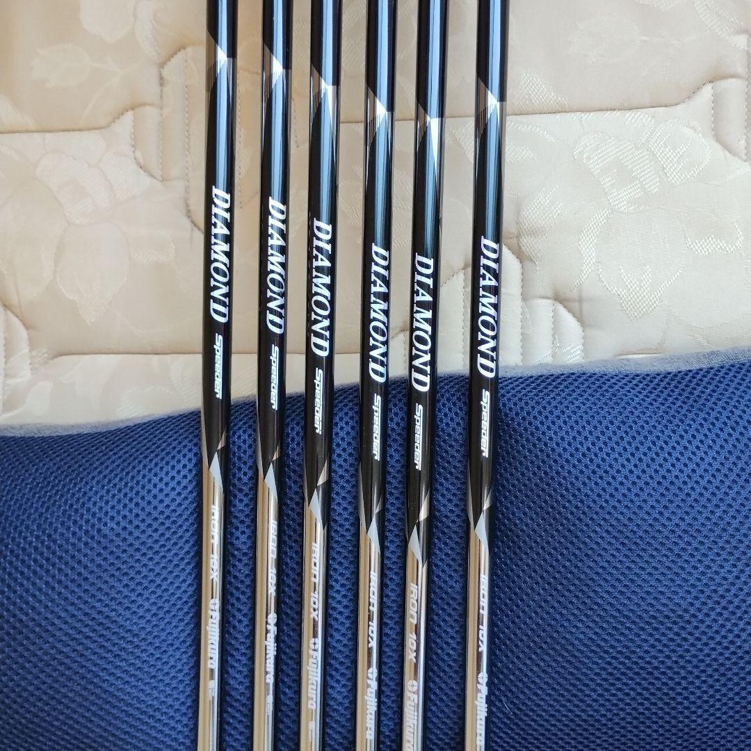 Mizuno JPX 921 5〜PW 6本 ダイヤモンドスピーダー10X