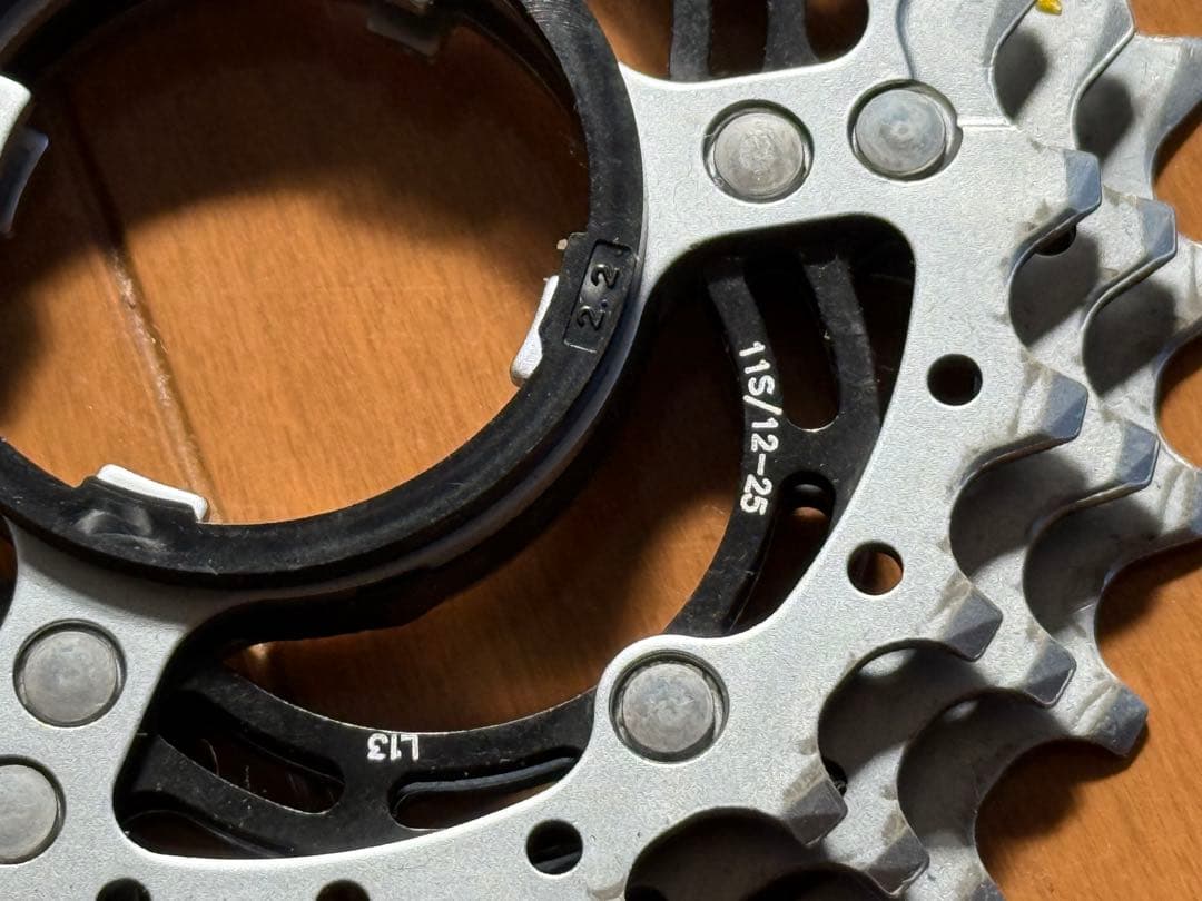 Campagnolo 11sスプロケット　コーラス？12-25