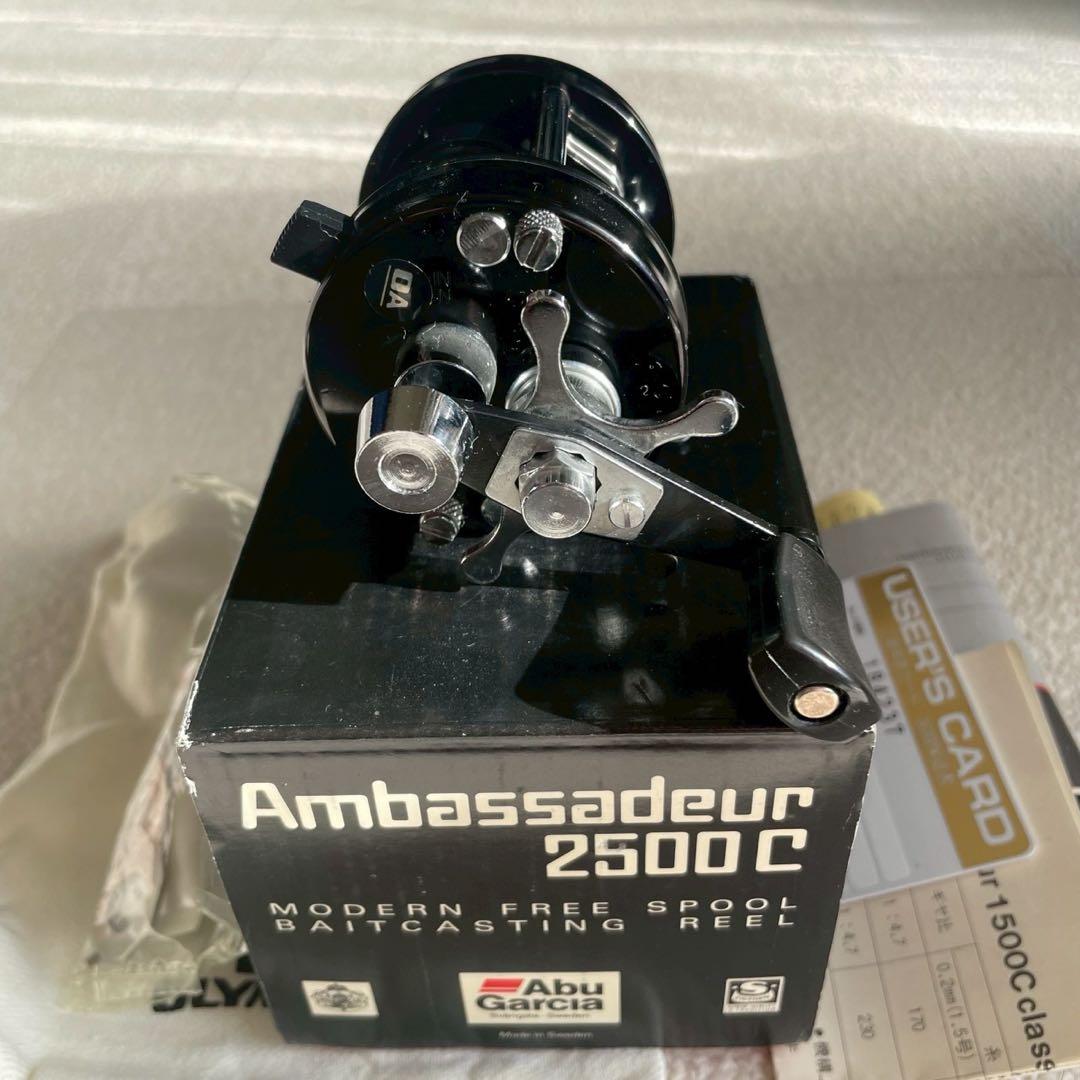 Abu Garcia Ambassadeur 2500C 黒　デッドストック新品