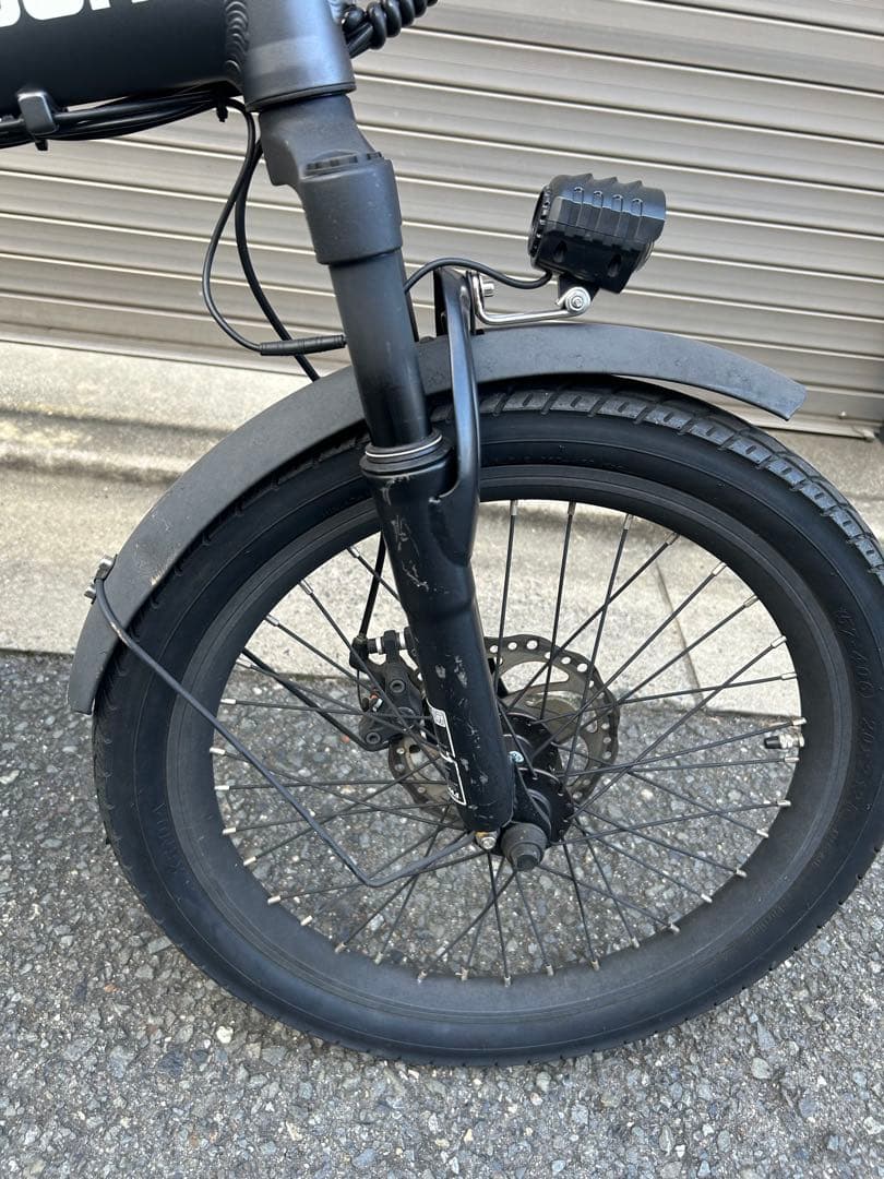 値下げ　EENOUR C4電動アシスト自転車　折りたたみ　JK 女子高生　大阪