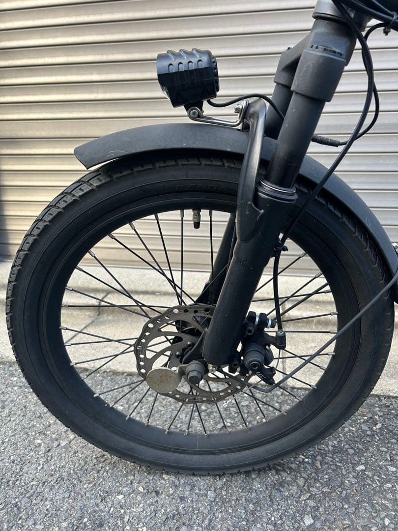 値下げ　EENOUR C4電動アシスト自転車　折りたたみ　JK 女子高生　大阪