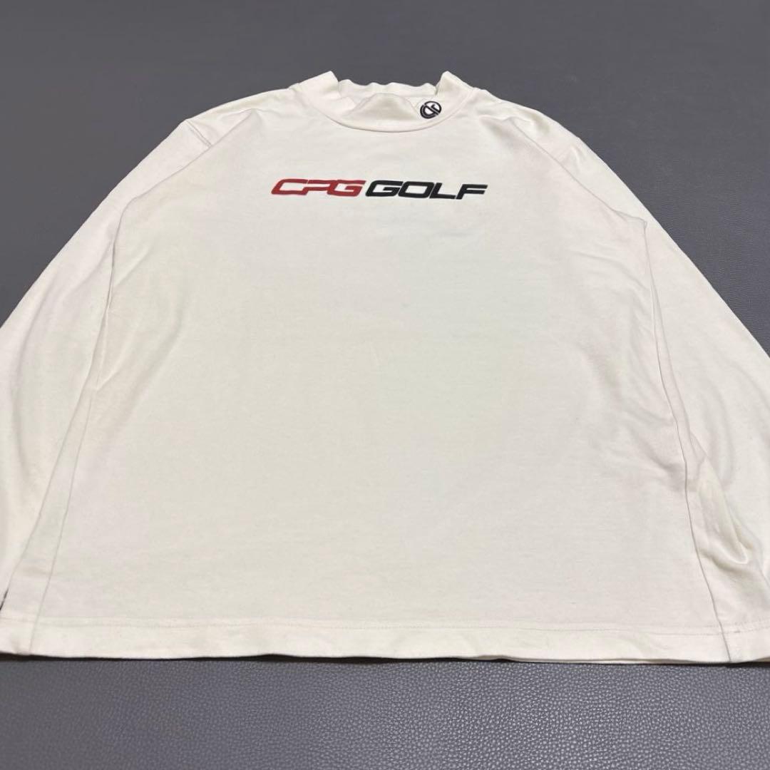 CPG GOLF メンズ 長袖 モックネック シャツ