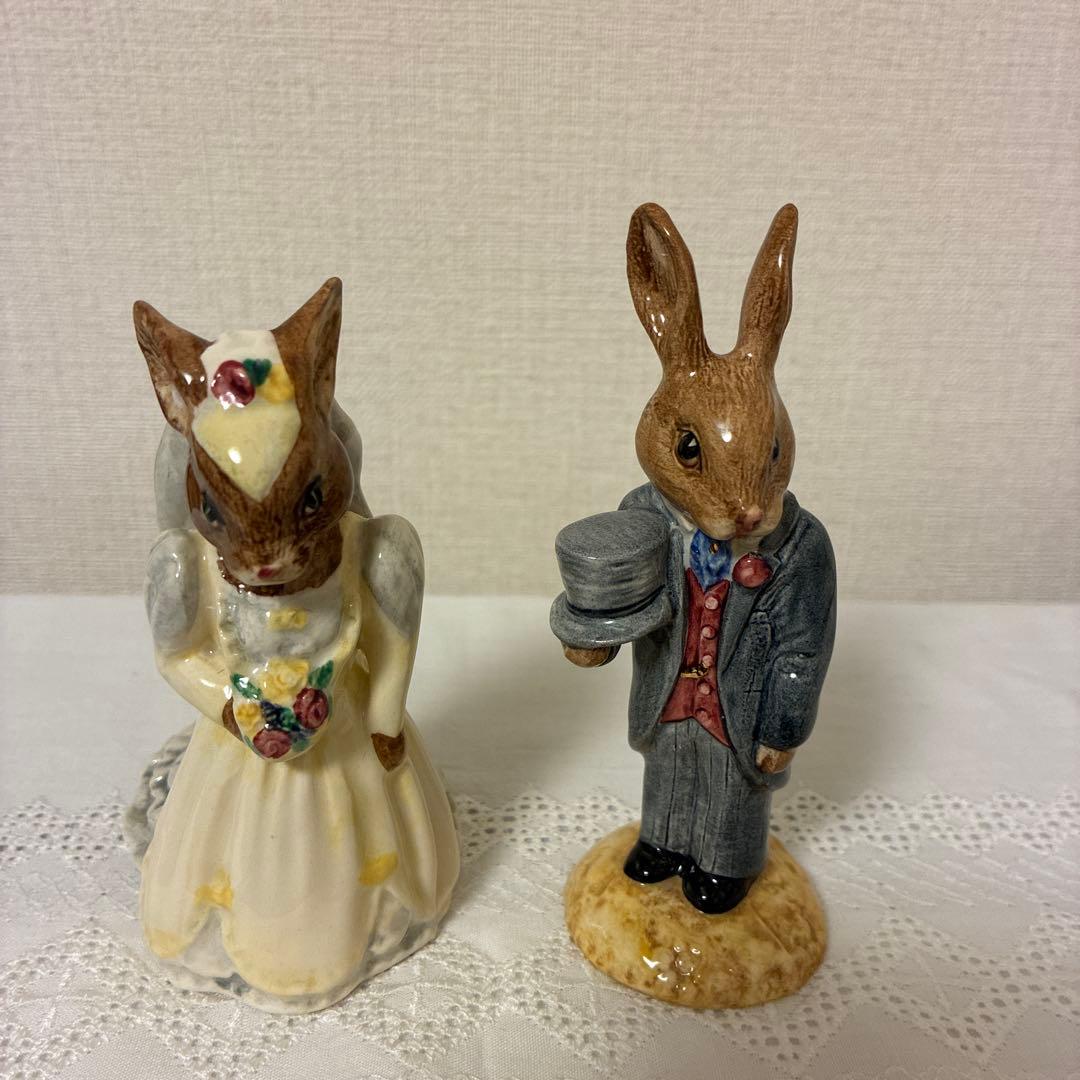 ロイヤルドルトン バニキンズ 花嫁と花婿