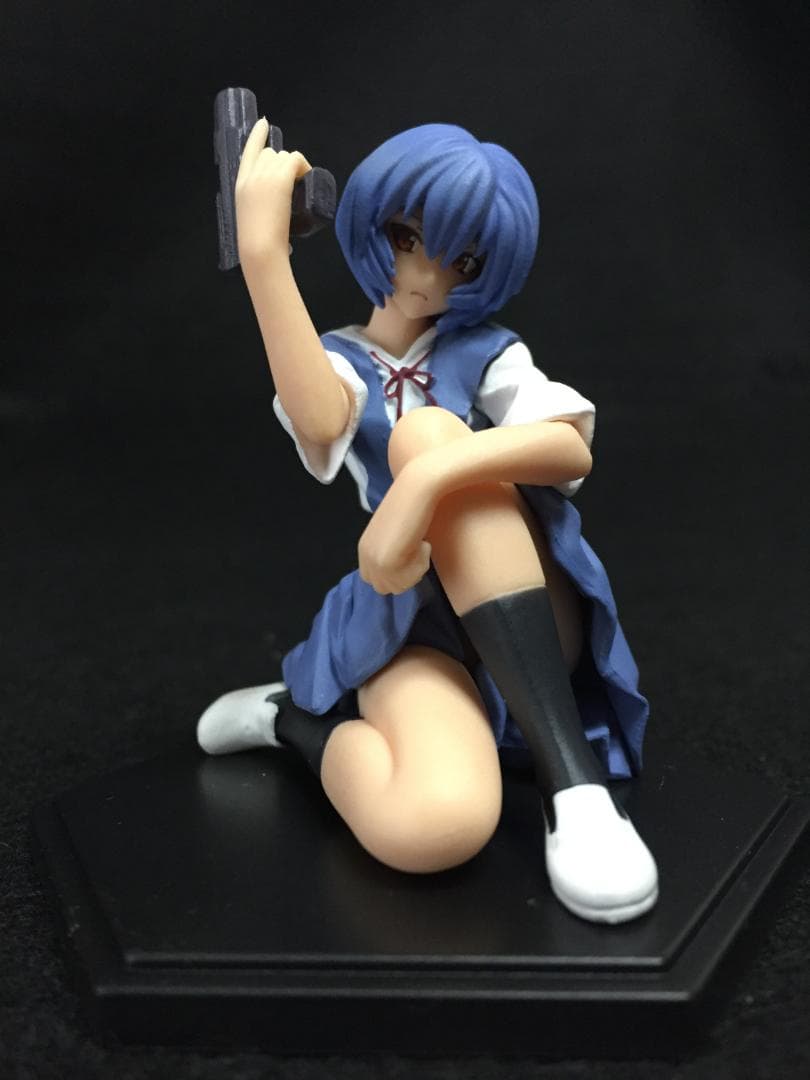 ◆◆海洋堂製◆◆Evangelionのレイ・マリ・アスカの7体フィギュアセット