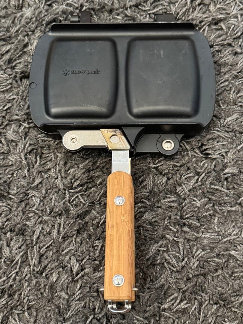 非売品  peakトラメジーノ ブラック ホットサンドクッカー