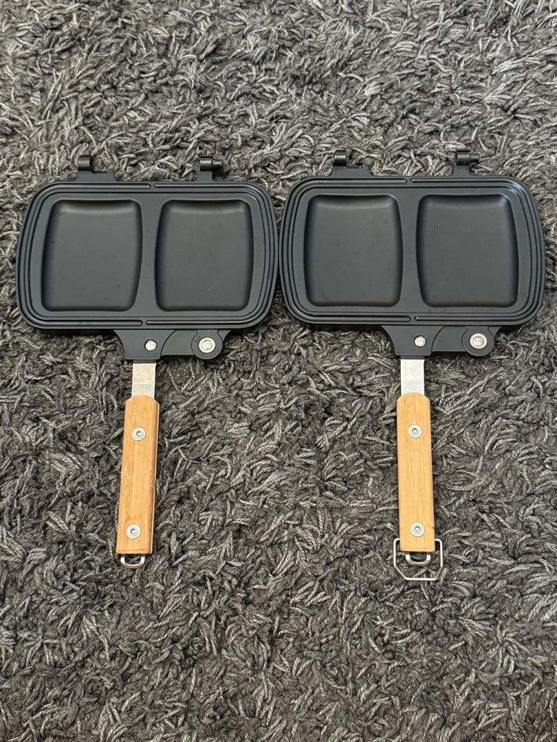 非売品  peakトラメジーノ ブラック ホットサンドクッカー