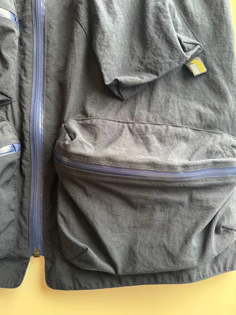 希少 COMFY OUTDOOR GARMENT◆ナイロンベスト/L/ネイビー