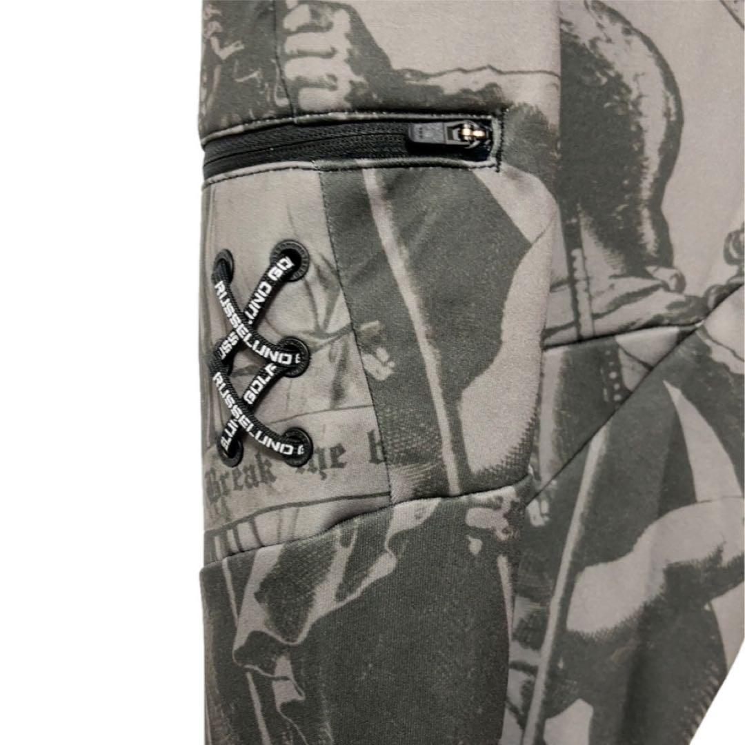 ラッセルノ ゴルフ 2Way エンジェル ジョガー ロングパンツ ブラック2XL