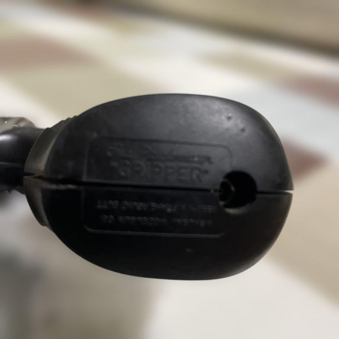 Smith & Wesson シルバーガスリボルバー（プラスチック製日本製）