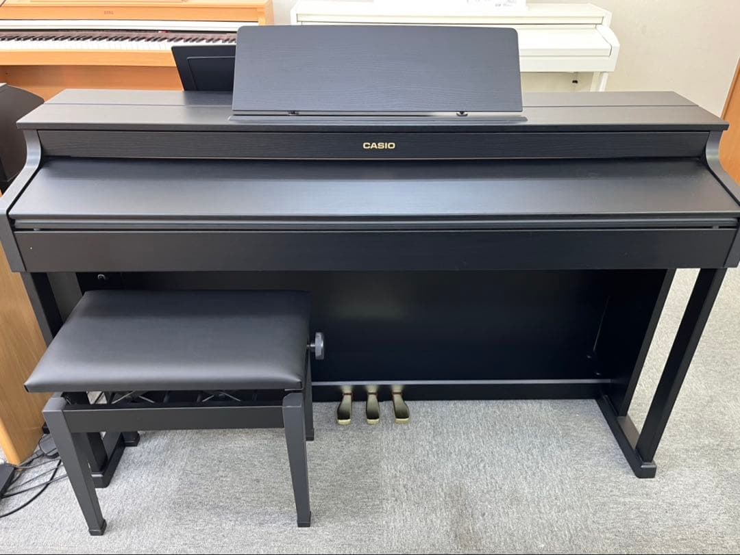 CASIO AP470BK 21年製 電子ピアノ 椅子付き
