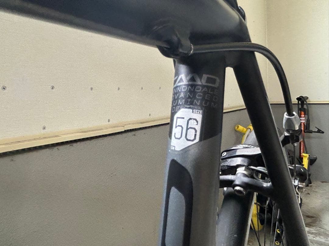 値下げ　美品　Cannondale caad8 ロードバイク マットブラック