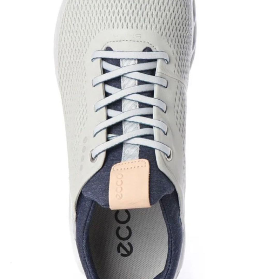 新品タグ付き　ECCO ゴルフシューズ 25.5cm グレー