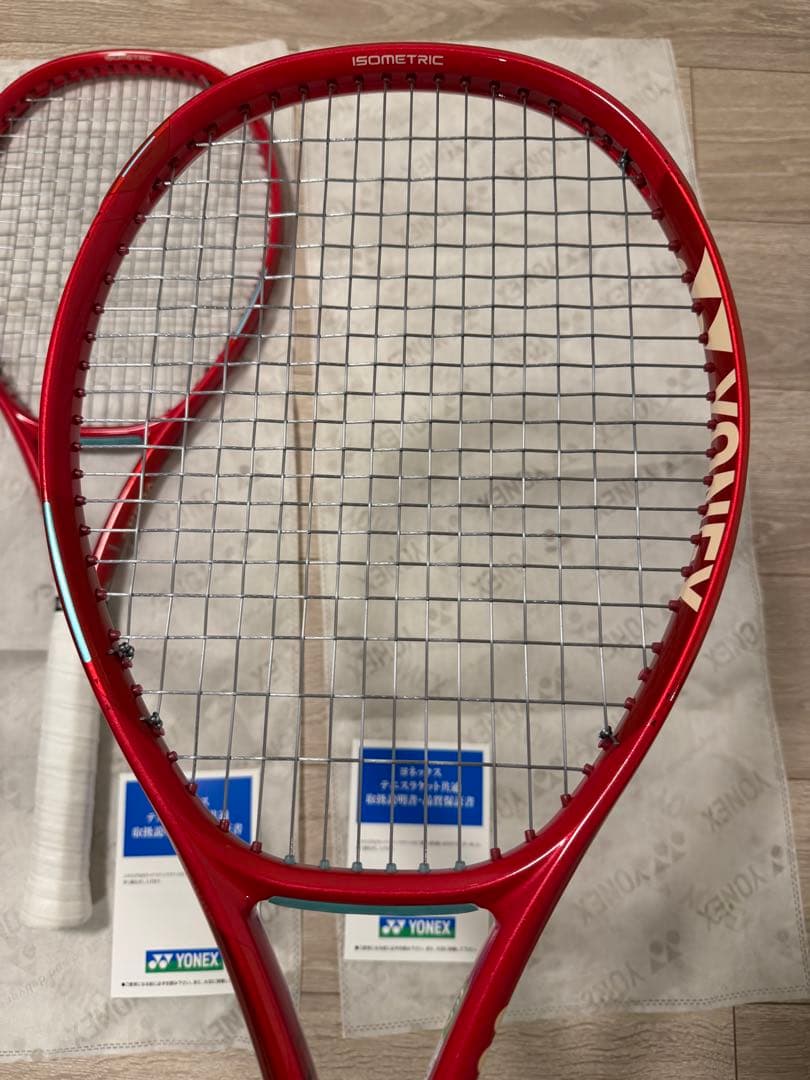 新品未使用と試打のみ 二本組 YONEX VCORE 100 08 G3