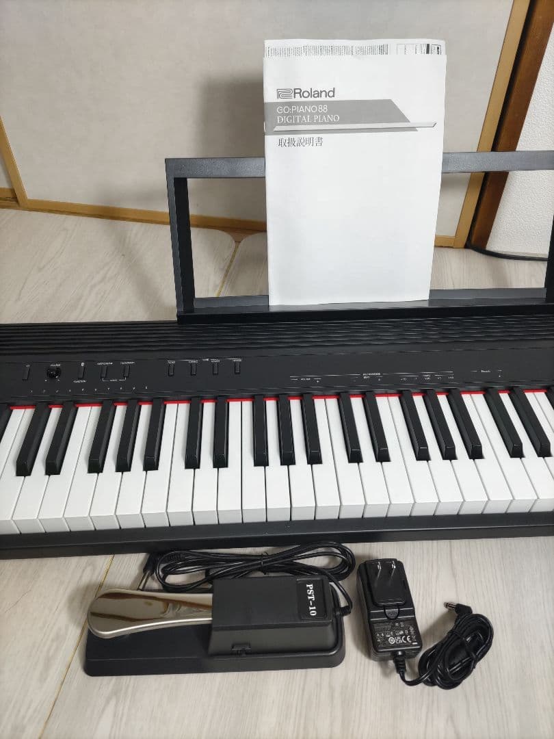 【美品・2023年製】Roland 88鍵盤 電子ピアノ GO:PIANO88