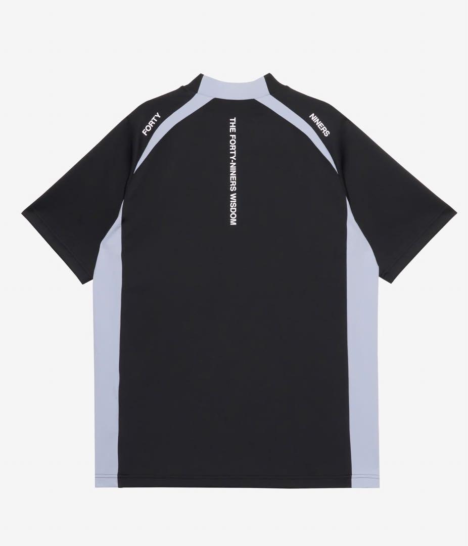 メンズウェア TFW49 SIDE PANEL SHORT SLEEVE MOCKNECK