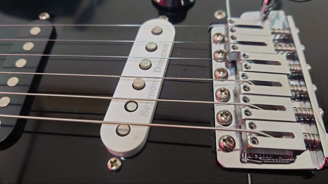 TOKAI Custom ブラックエレキギター　改