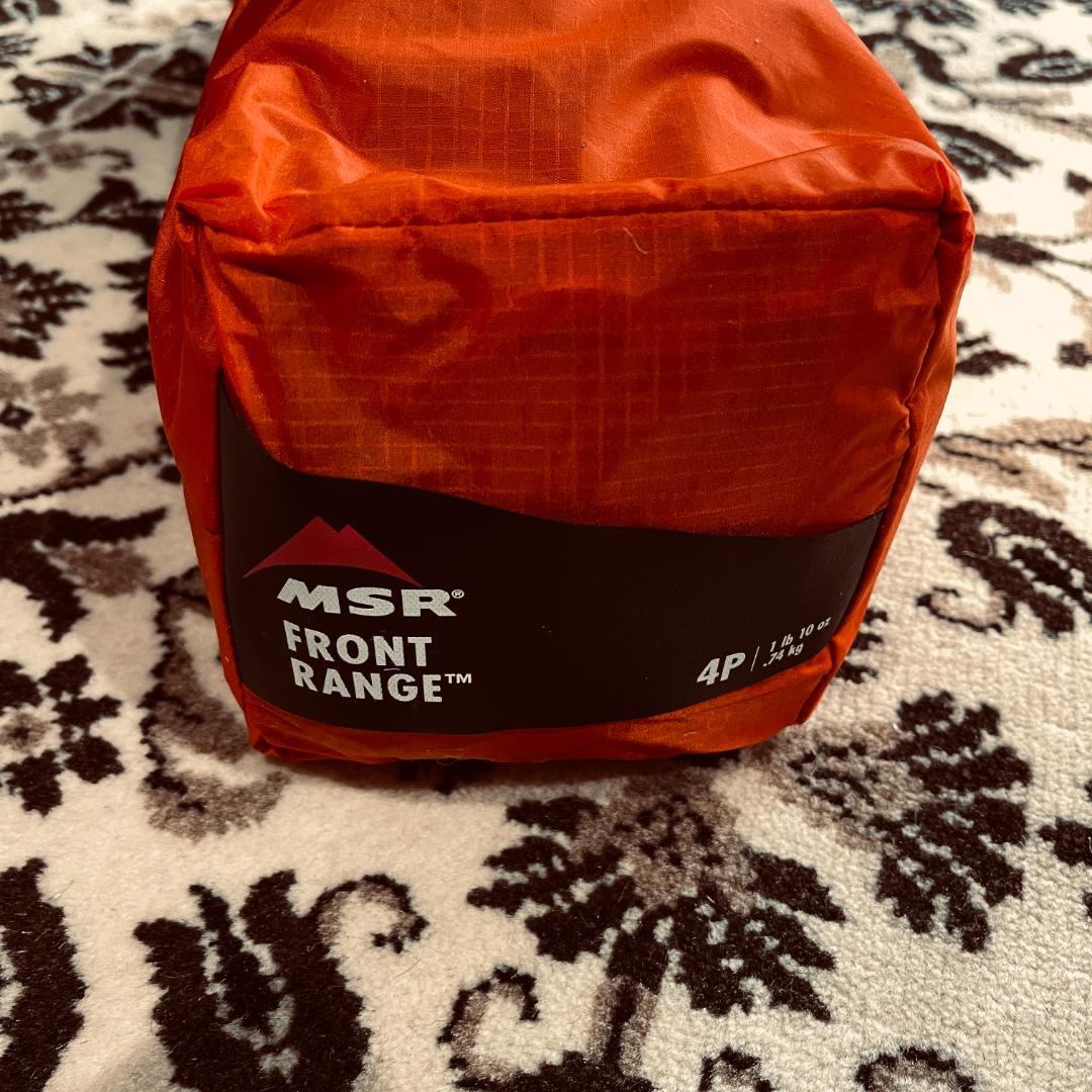【新品】MSR FRONT RANGE フロントレンジ + アジャスタブルポール