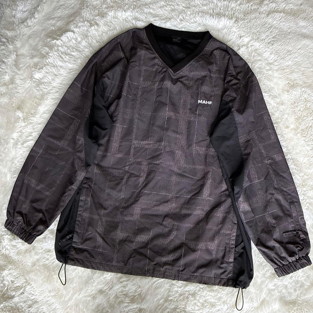 美品 MAHF マーフ V NECK PULLOVER JACKET XXL