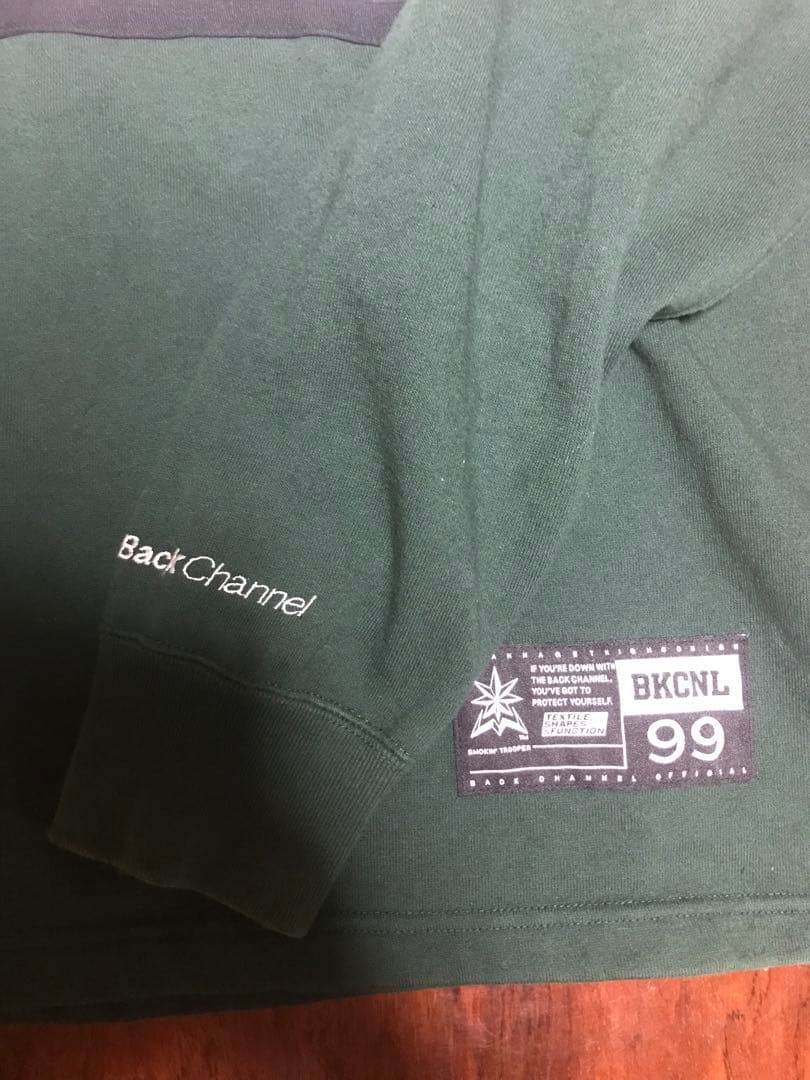 BackChannel バックチャンネル　ラガーシャツ L ダークグリーン