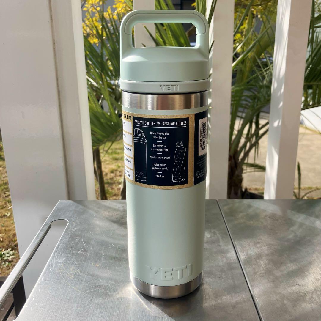 ⭐️YETI⭐️Rambler 18oz ボトル くすみ色 リッヂライン 国内正規品