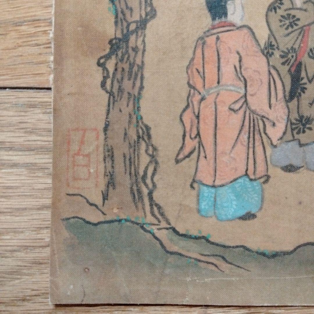 旧家蔵時代物【山水、人物水墨画】真作　貴重コレクション本物保証