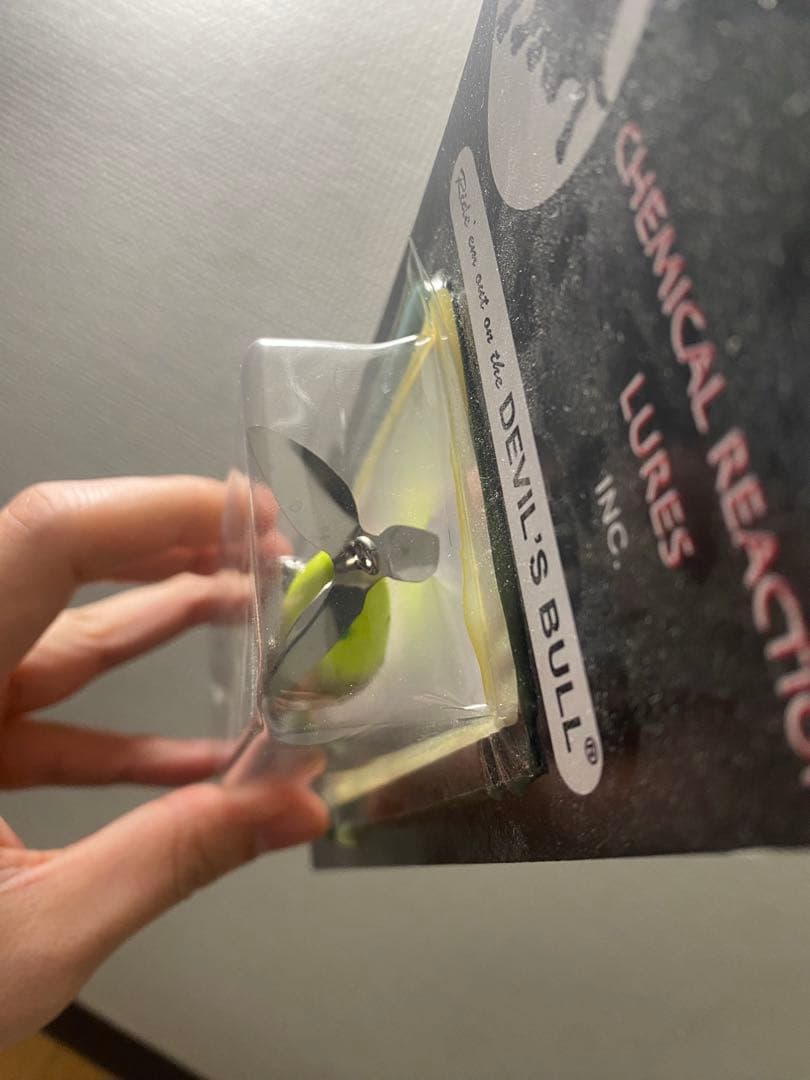 Chemical Reaction Lures T5+ 3枚羽 ノーバイト
