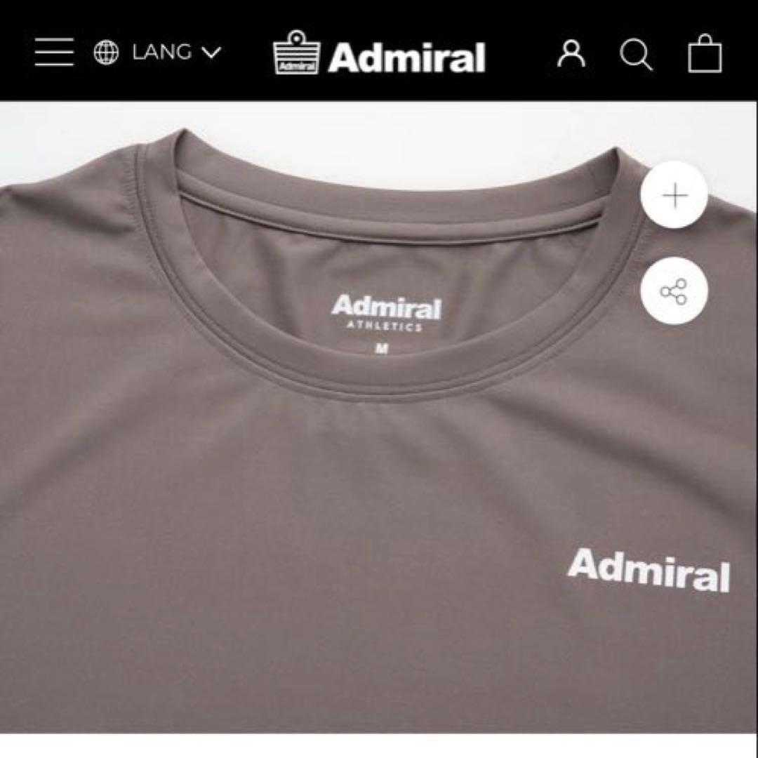 Admiral ロングスリーブTシャツM（BR）