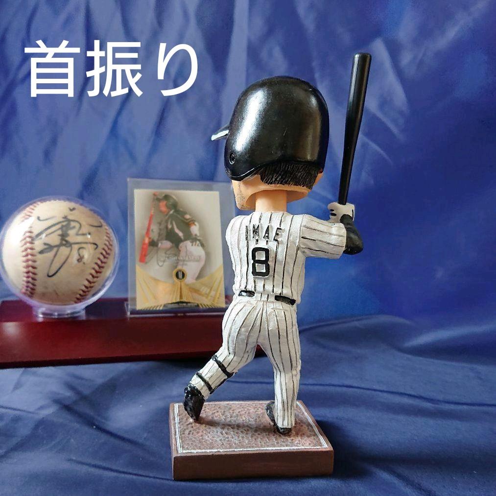 千葉ロッテ 今江敏晃 フィギュア 2体 + サインボール + 自筆サインカード