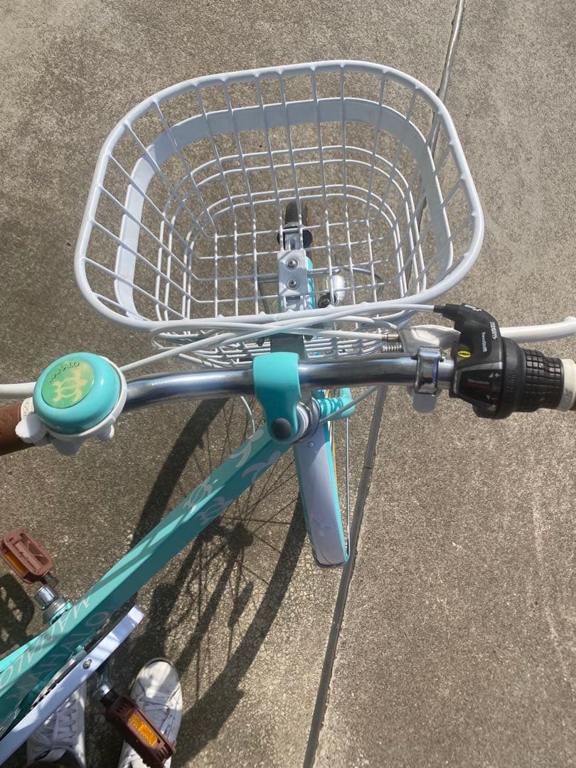 イオンバイク　MAHALO 子供用自転車 水色 おまけヘルメット付き