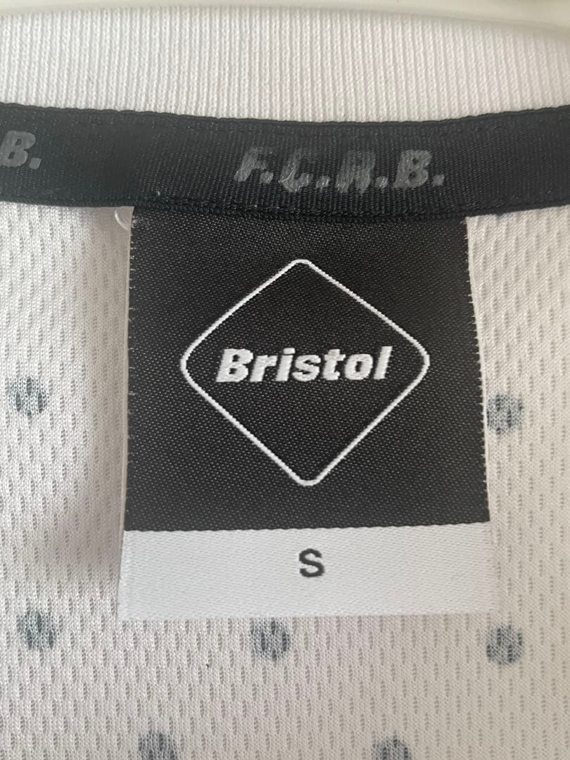 Bristol ドット柄 半袖Tシャツ S sizeホワイト