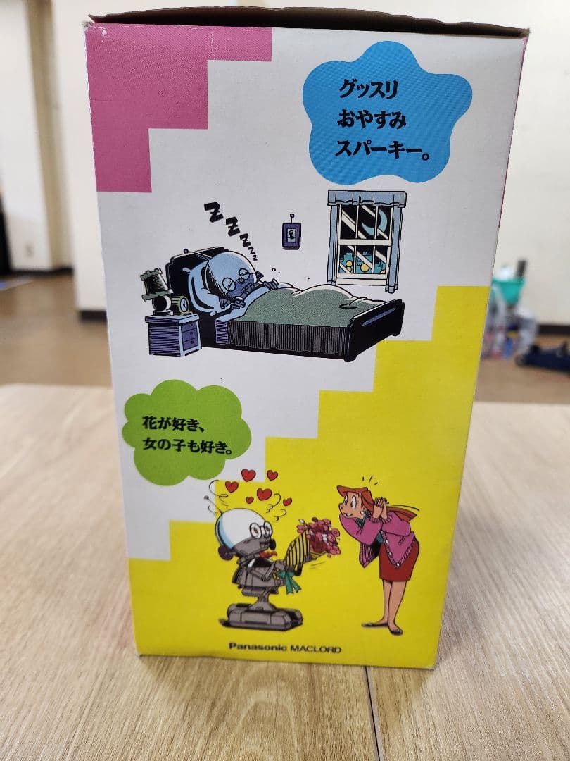 Panasonic スパーキー クロック ロボット時計 昭和レトロ