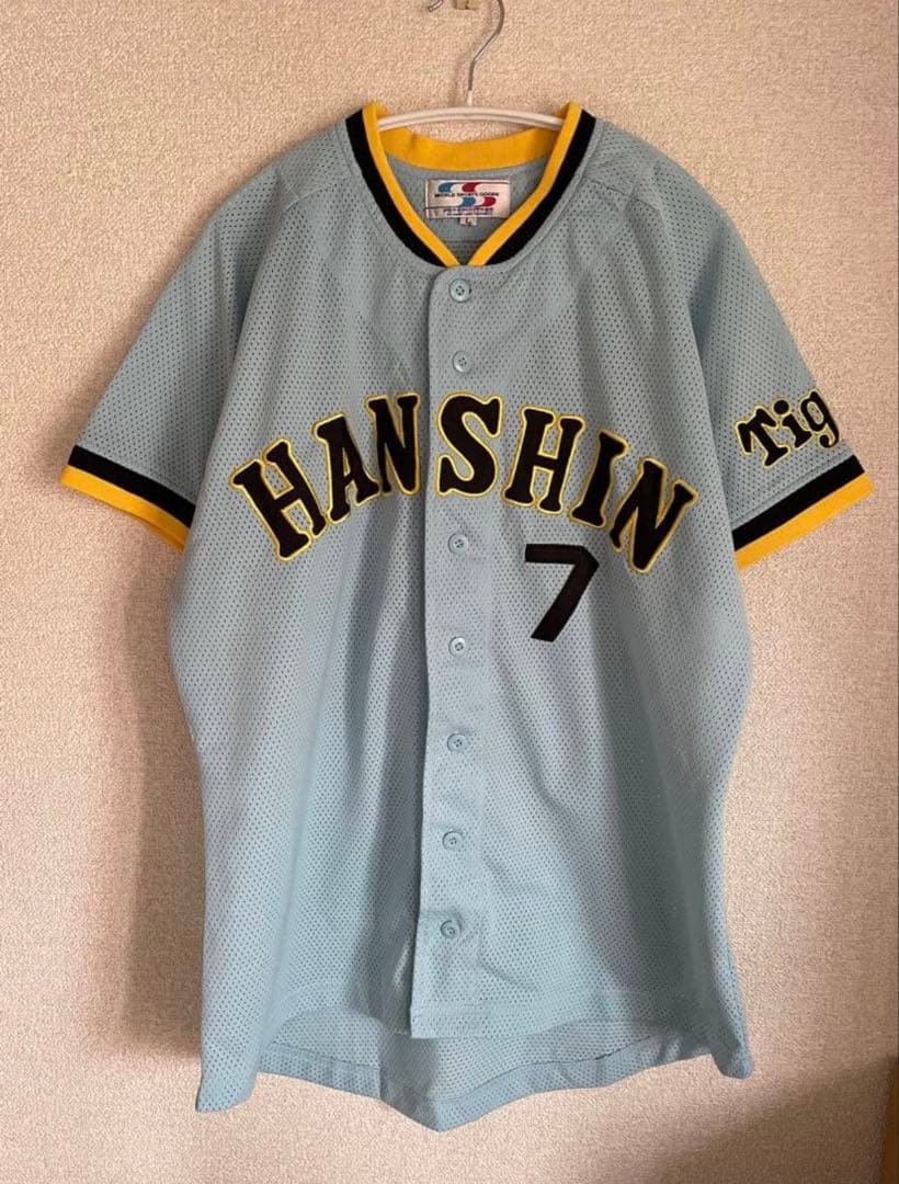 阪神タイガース 復刻ユニフォーム　#7 今岡