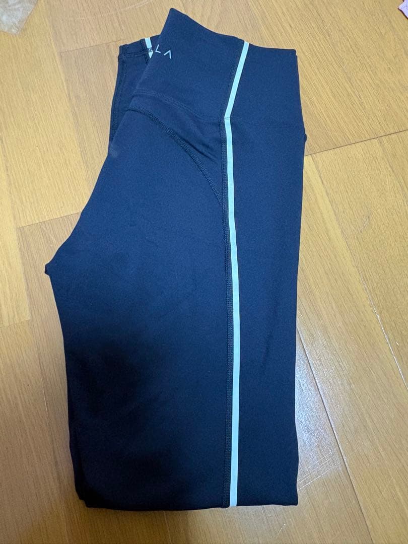 SUKALA カラーラインレギンス　ブラック　Mサイズ