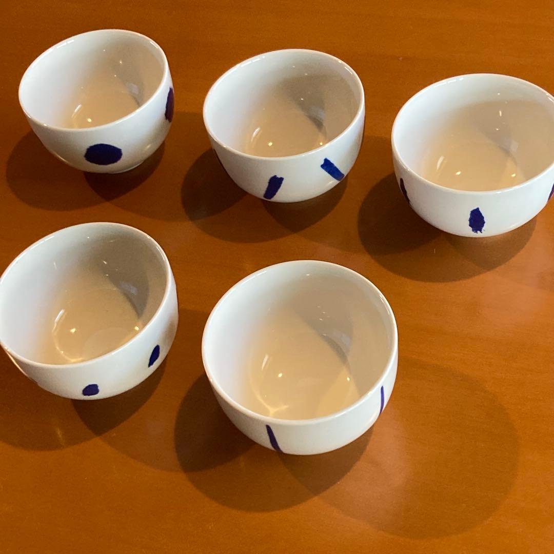 【新品未使用】TABLE GALLERY 小鉢5個セット北欧　白紺