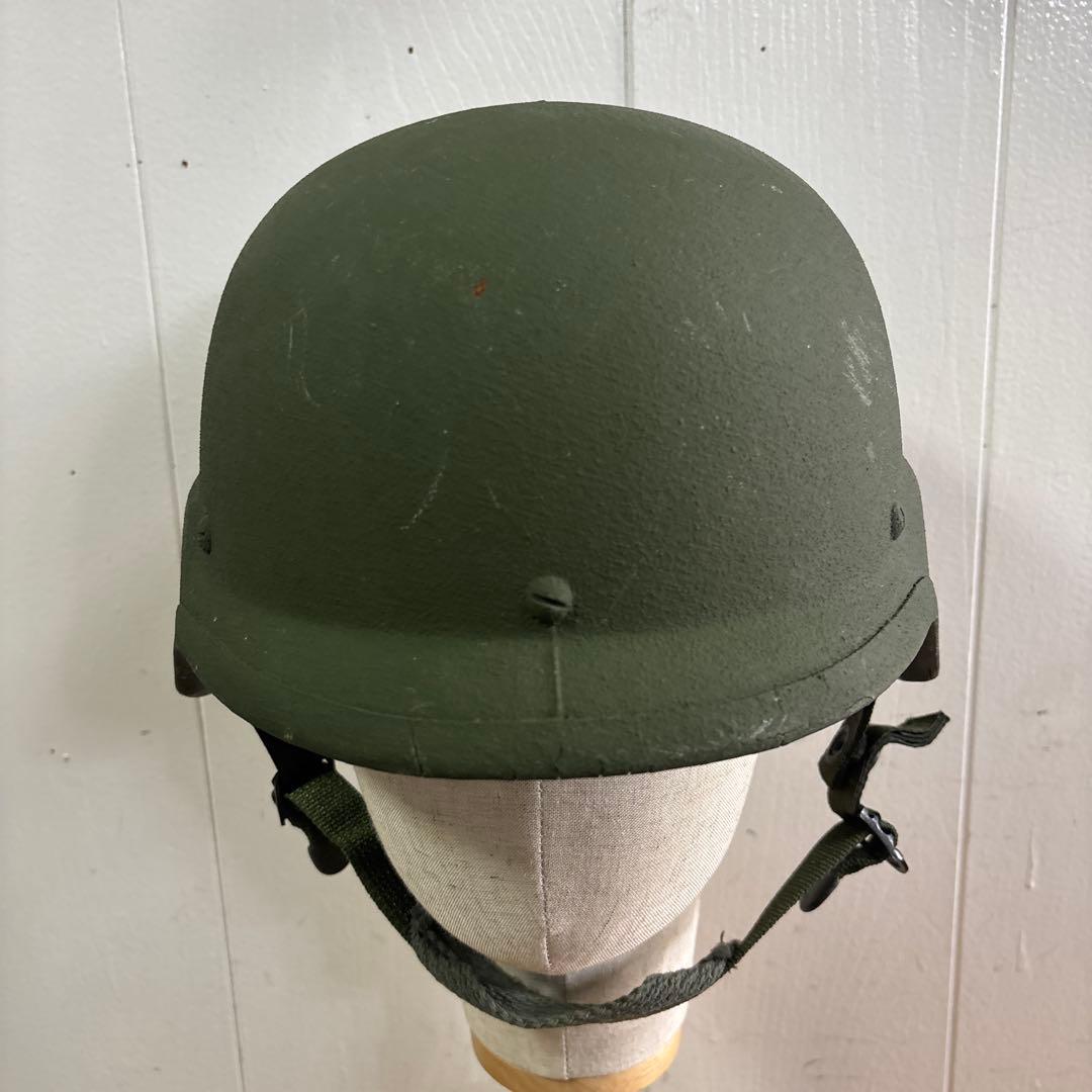 米軍　実物 PASGTフリッツヘルメット　ウッドランド　MEDIUM 送料無料⑩