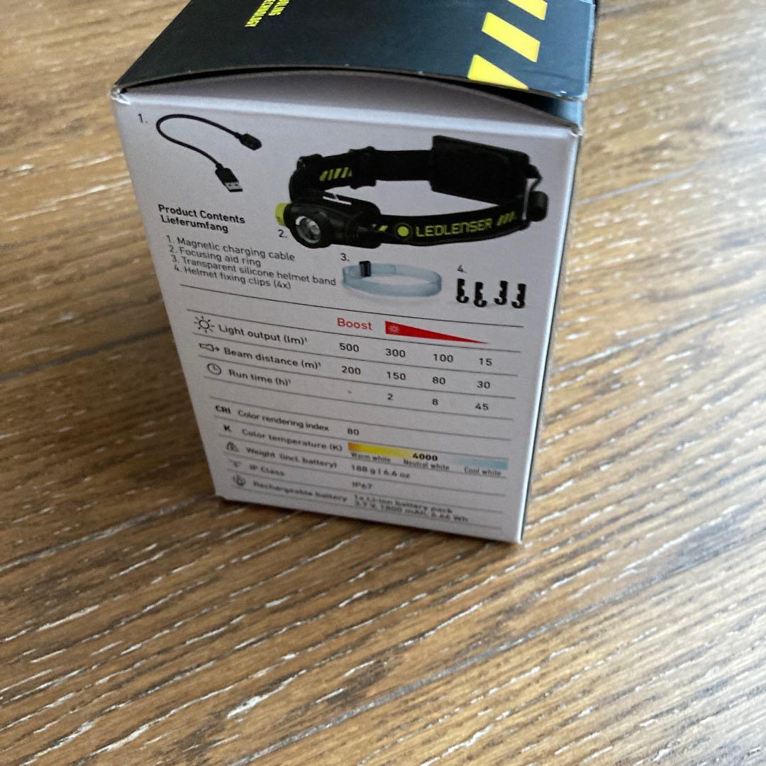 LEDLENSER H5R WORK ヘッドランプ レッドレンザー