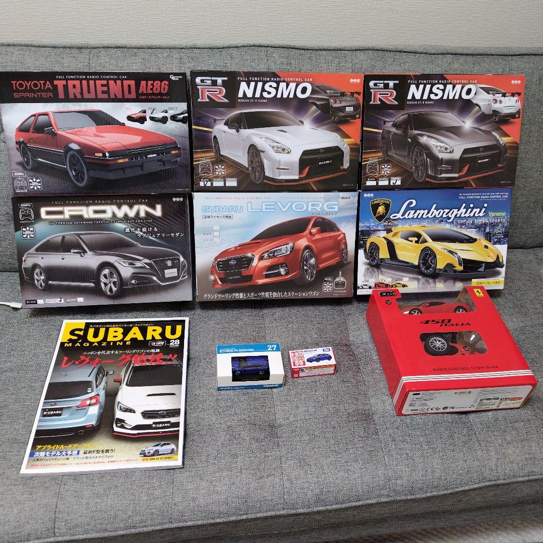 SUBARU　スバル　レヴォーグ　京商27限定カラー　他ラジコン、トミカ、本など