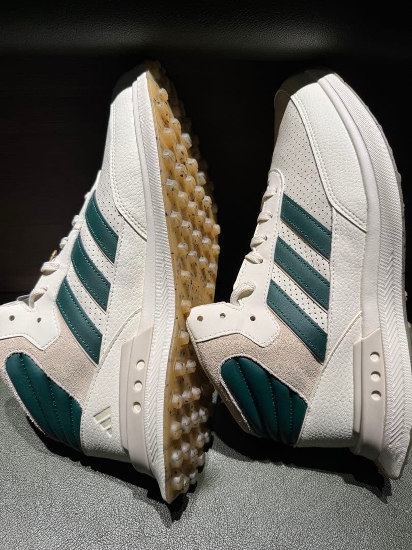 adidasゴルフシューズ ホワイト/グリーン