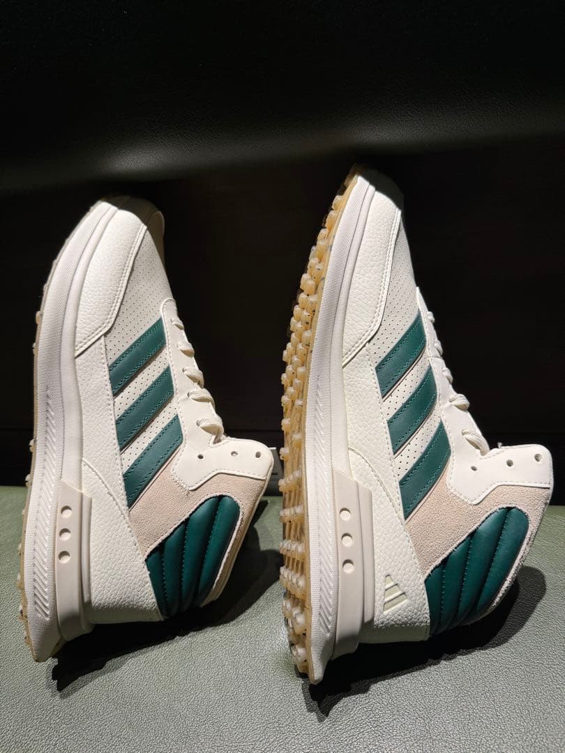adidasゴルフシューズ ホワイト/グリーン