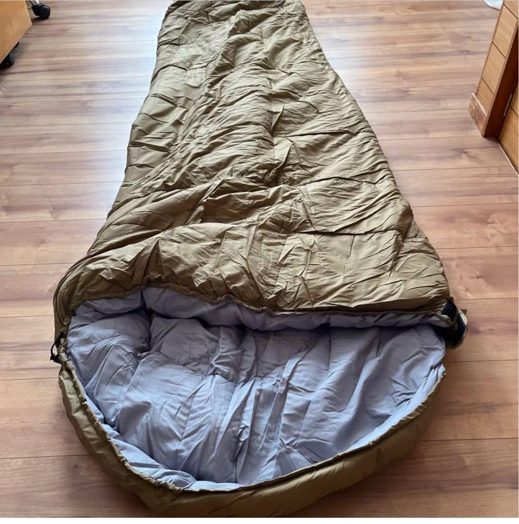 【新品未使用】BUNDOK 寝袋 BDK-61 ダークブラウン 220x85cm