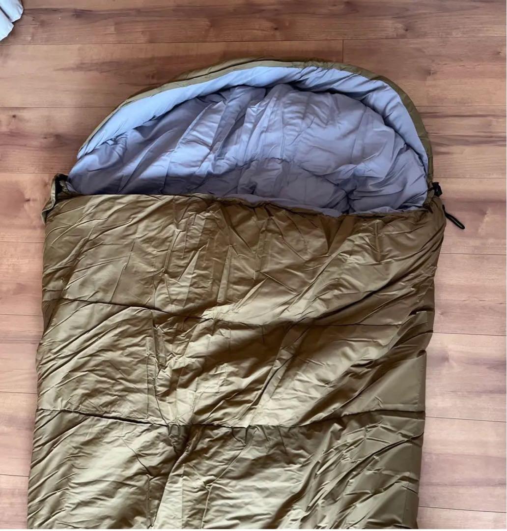 【新品未使用】BUNDOK 寝袋 BDK-61 ダークブラウン 220x85cm