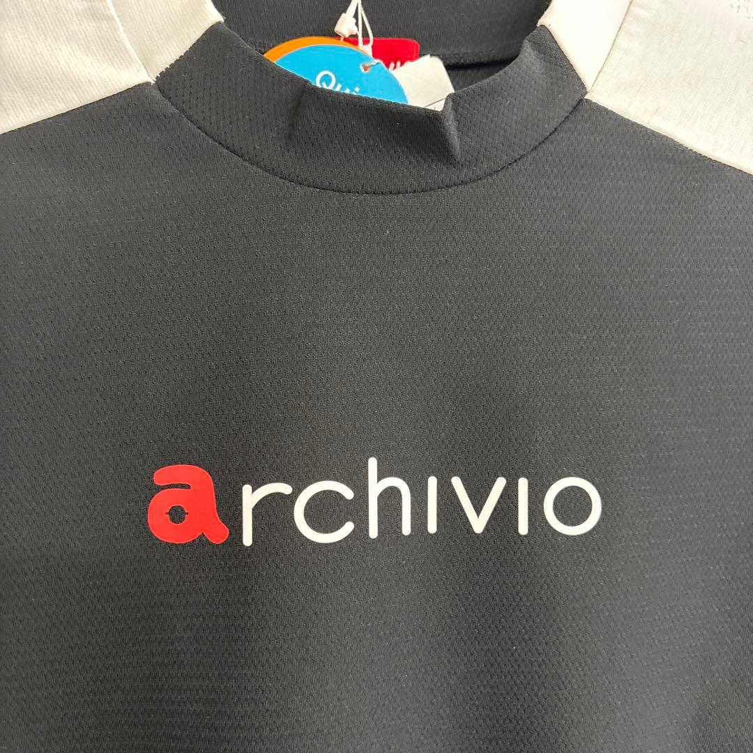 36 黒　ARCHIVIO UV速乾ハイネックプルオーバー