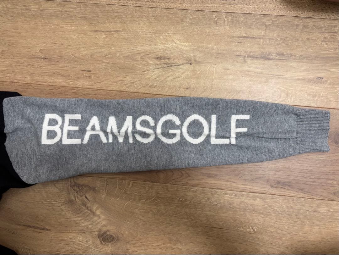 BEAMSGOLF セーター ブラック/グレー