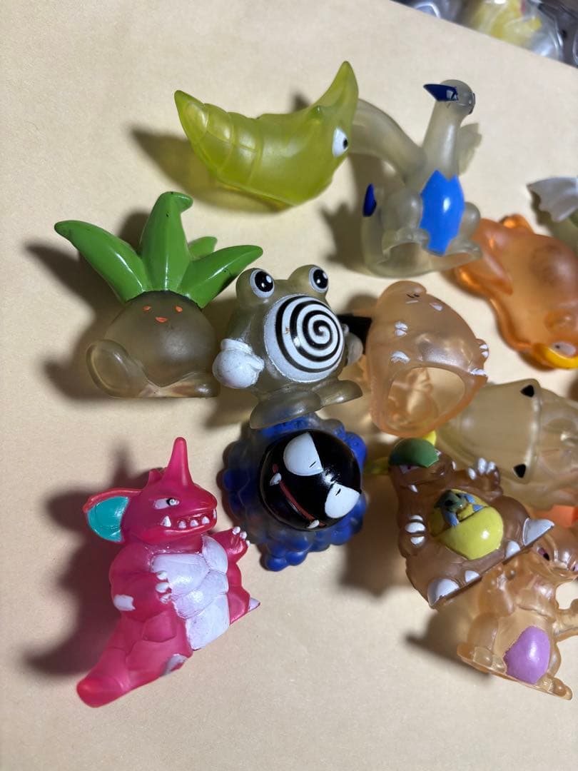ポケモンキッズ　まとめ売り　初代+ルギア　クリア　全18個
