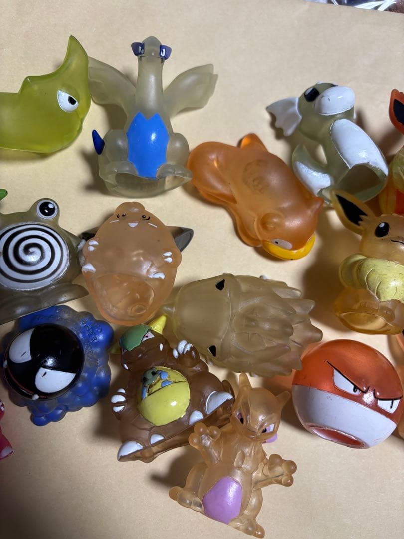 ポケモンキッズ　まとめ売り　初代+ルギア　クリア　全18個